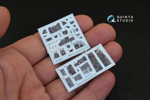 3D Декаль интерьера кабины F-4E ранний/EJ для модели ZM SWS