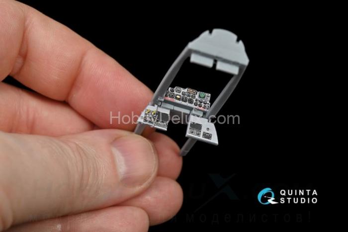 3D Декаль интерьера кабины F-4E ранний/EJ для модели ZM SWS QD48131