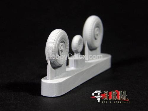 Колеса шасси для модели самолета Ил-2