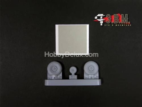 Колеса шасси для модели самолета Ил-2