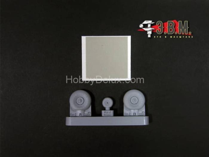 Колеса шасси для модели самолета Ил-2 RS72004