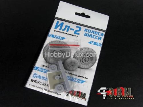 Колеса шасси для модели самолета Ил-2