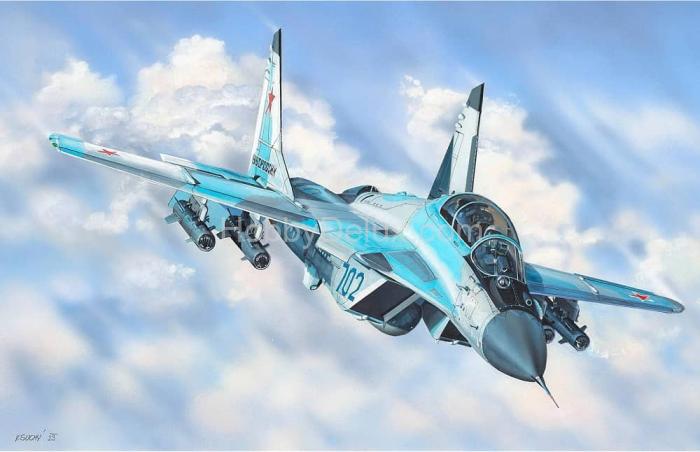 Российский многофункциональный лёгкий истребитель М-35 HB81787