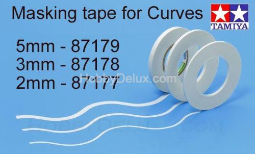Tamiya 87177 Маскирующая лента контурная 2 мм