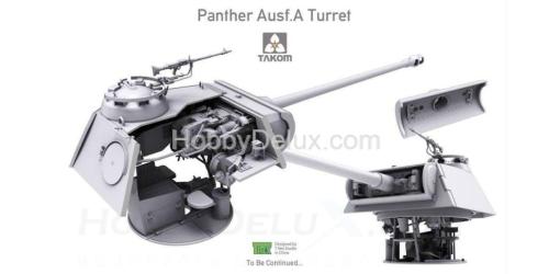 Takom 2098 Panther Ausf. A, Mid-Early Production w/ Full interior