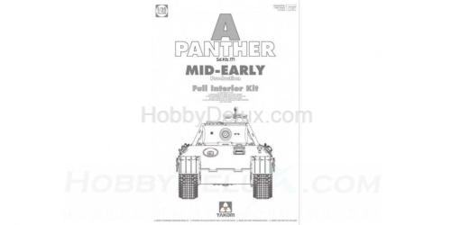 Takom 2098 Panther Ausf. A, Mid-Early Production w/ Full interior