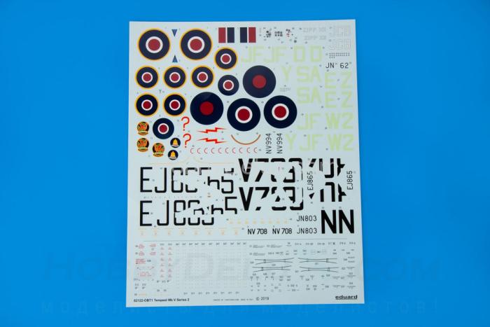 Eduard 82122 1/48 Истребитель Tempest Mk. V 2 серия 82122