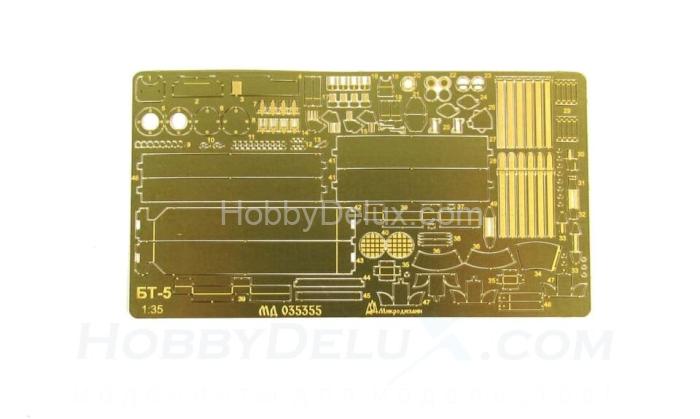 Набор фототравления для БТ-5 (основной набор) МД035355