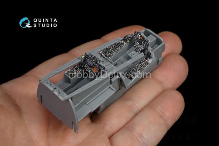 3D Декаль интерьера кабины F-4S для модели ZM SWS QD48132