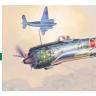 Hasegawa 09082 Японский истребитель NAKAJIMA Ki-43-II LATE VERSION HAYABUSA (OSCAR) JT82
