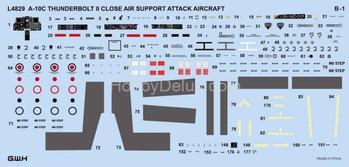 Американский штурмовик A-10C Thunderbolt II L4829