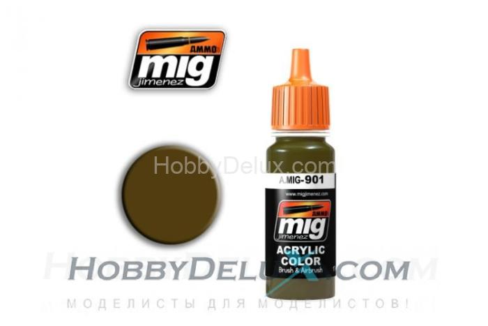 DUNKELGELB DARK BASE A.MIG-901