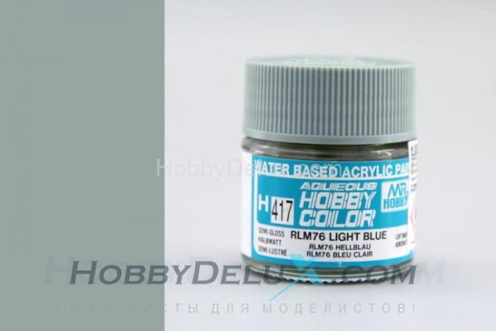 Краска акриловая Hobby Color - H417 RLM76 Light Blue H417