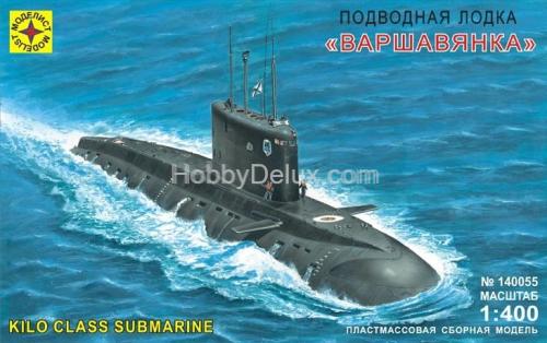 Подводная лодка "Варшавянка" (1:400)