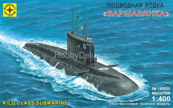 Подводная лодка "Варшавянка" (1:400) Mod140055