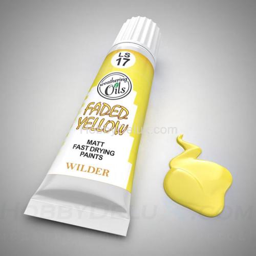 WILDER LS-17 Масляная краска - ЖЁЛТЫЙ ВЫЦВЕТШИЙ