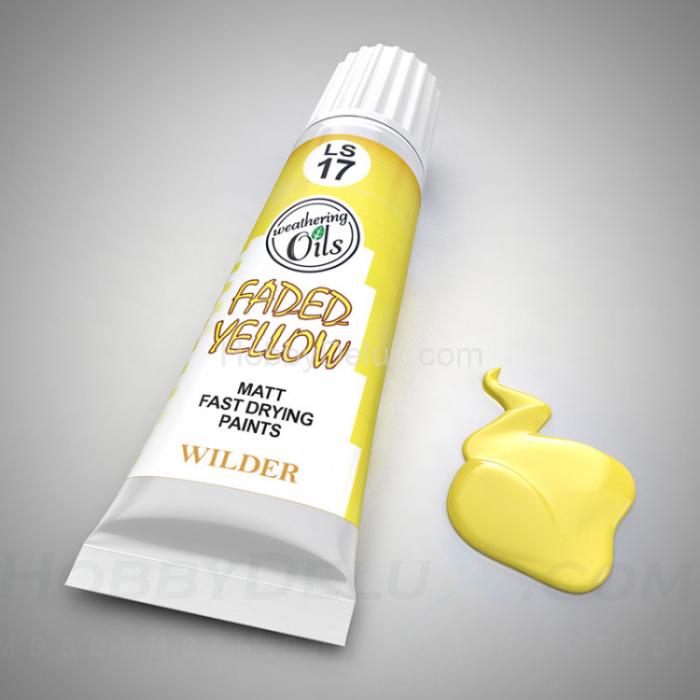 WILDER LS-17 Масляная краска - ЖЁЛТЫЙ ВЫЦВЕТШИЙ HDF-LS-17