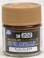 Краска Mr.Color - SM202 Super Gold 2