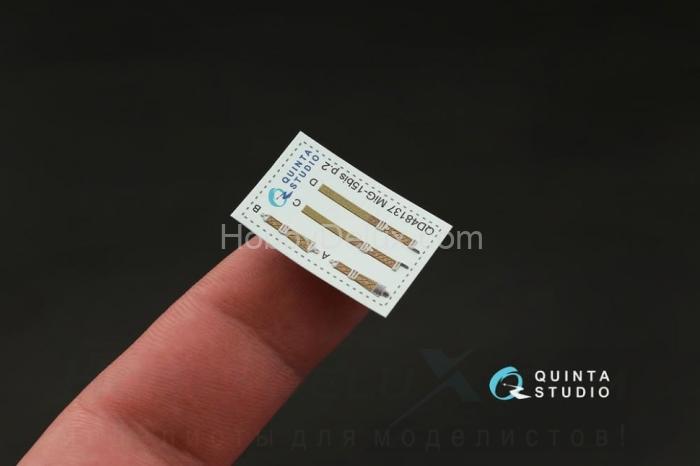 3D Декаль интерьера кабины МиГ-15 бис для модели Bronco QD48137