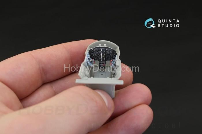 3D Декаль интерьера кабины МиГ-15 бис для модели Bronco QD48137