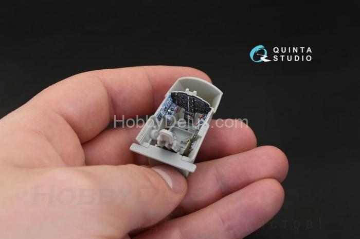 3D Декаль интерьера кабины МиГ-15 бис для модели Bronco QD48137