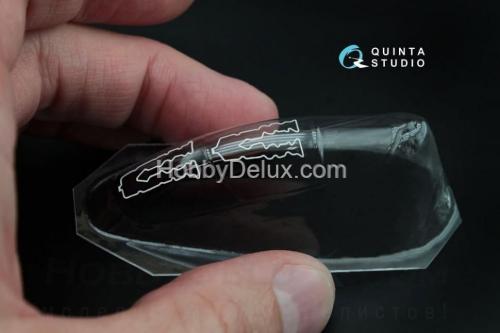 Набор остекления для модели Як-130 с дет.шнуром для модели фирмы Звезда