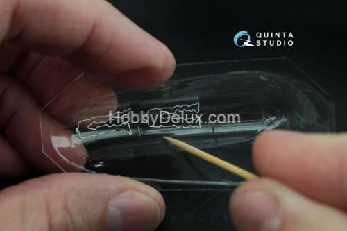 Набор остекления для модели Як-130 с дет.шнуром для модели фирмы Звезда