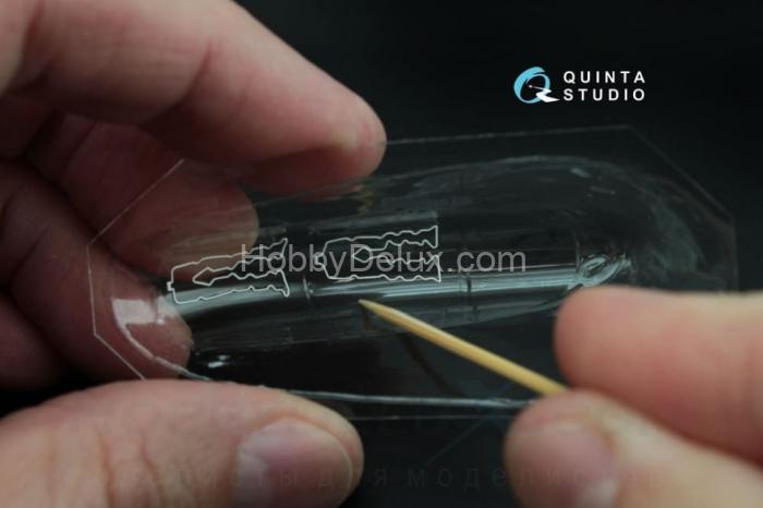 Набор остекления для модели Як-130 с дет.шнуром для модели фирмы Звезда QC72007