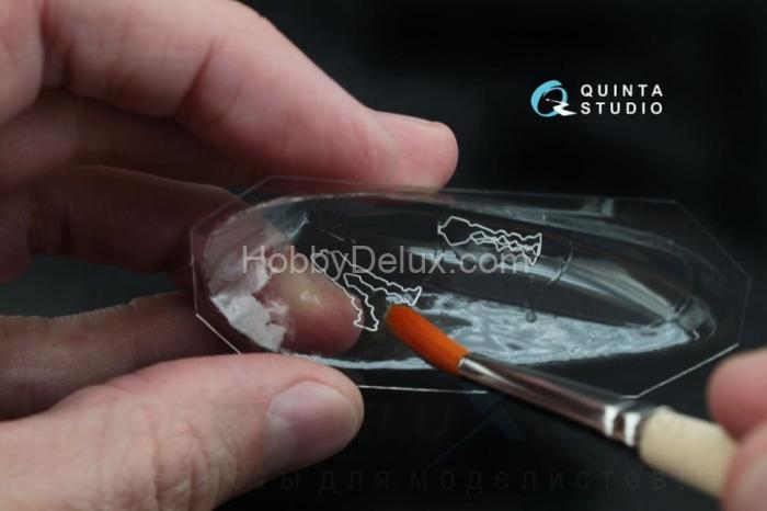 Набор остекления для модели Як-130 с дет.шнуром для модели фирмы Звезда QC72007