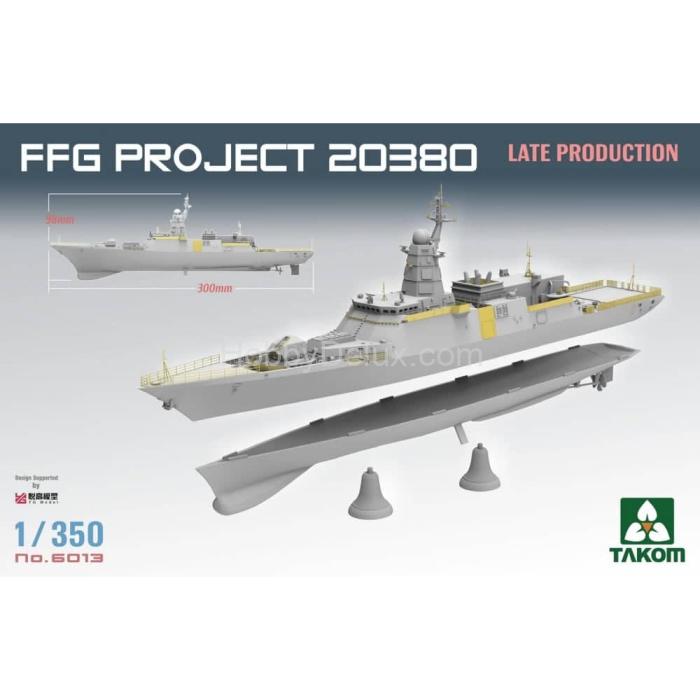 Сборная модель Российского корвета FFG Project 20380 (поздний) TK6013