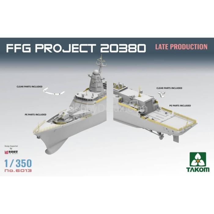 Сборная модель Российского корвета FFG Project 20380 (поздний) TK6013