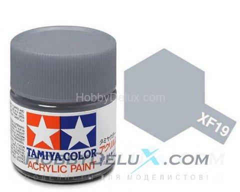 Краска акриловая Tamiya - XF-19 Sky Grey (Небесная серая) 81719