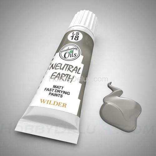 WILDER LS-18 Масляная краска - ЗЕМЛЯНОЙ НЕЙТРАЛЬНЫЙ