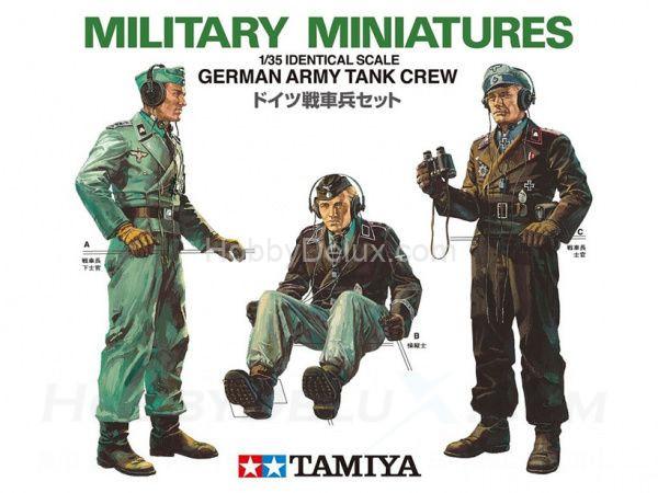 Немецкие танкисты. 3 фигуры 35001