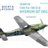 3D Декаль интерьера кабины FW 190D-9 для модели Eduard QD48139