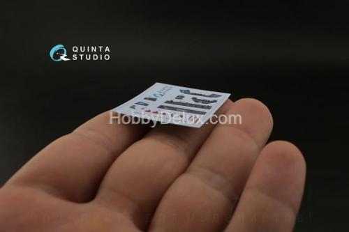 3D Декаль интерьера кабины FW 190D-9 для модели Eduard