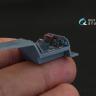 3D Декаль интерьера кабины FW 190D-9 для модели Eduard QD48139