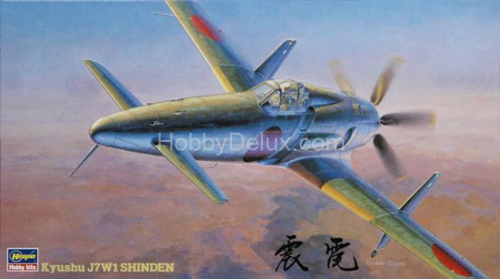 Hasegawa 09122 Японский истребитель KYUSHU J7W1 SHINDEN JT22