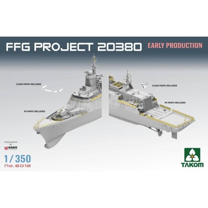 Сборная модель Российского корвета FFG Project 20380 (ранний) TK6012