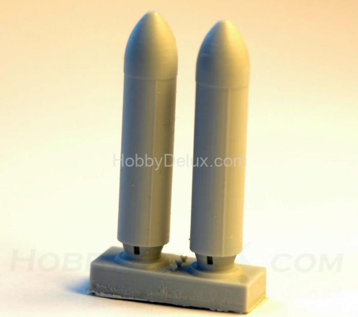 РБК-500 АО-2,5 РТМ, разовая бомбовая кассета калибра 500 кг (в комплекте две РБК-500). AMC72027