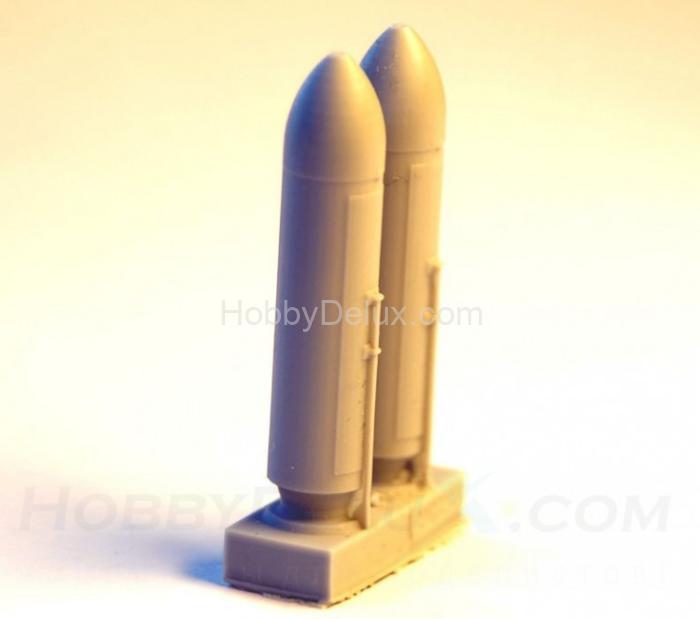 РБК-500 АО-2,5 РТМ, разовая бомбовая кассета калибра 500 кг (в комплекте две РБК-500). AMC72027