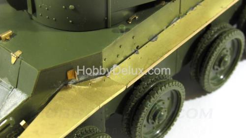 Набор фототравления для БТ-7 (надгусеничные полки)