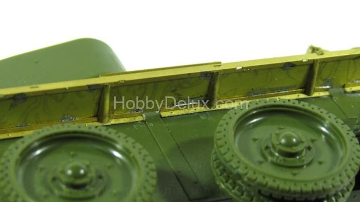 Набор фототравления для БТ-7 (надгусеничные полки) МД035358