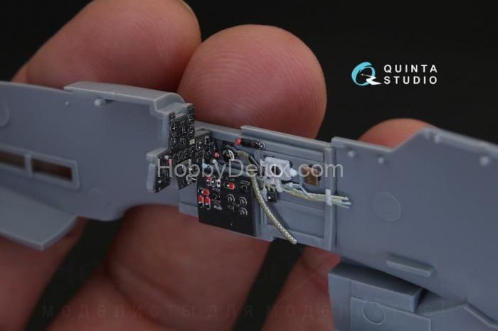 3D Декаль интерьера кабины Ki-61-I для модели Hasegawa QD48140