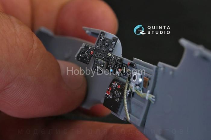 3D Декаль интерьера кабины Ki-61-I для модели Hasegawa QD48140