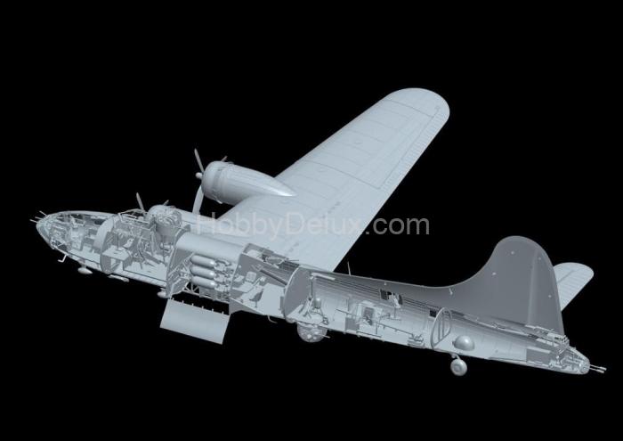 Сборная модель B-17F Flying Fortress 01F002