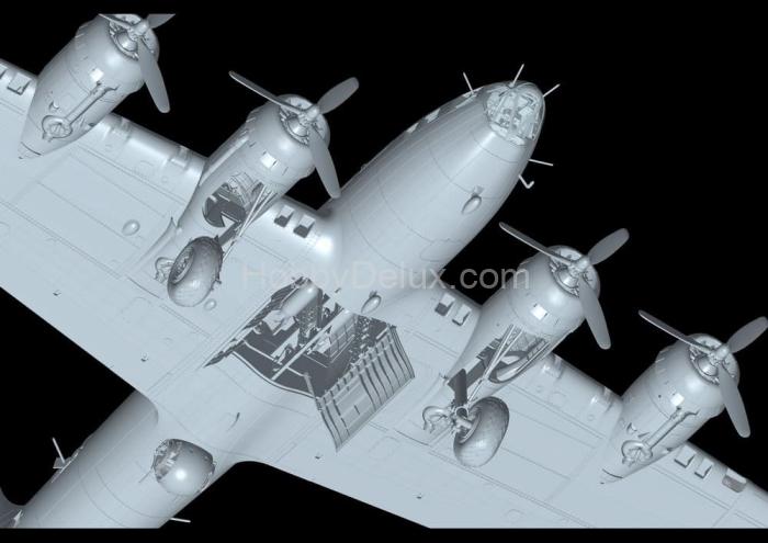 Сборная модель B-17F Flying Fortress 01F002