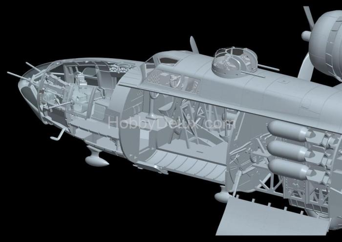 Сборная модель B-17F Flying Fortress 01F002