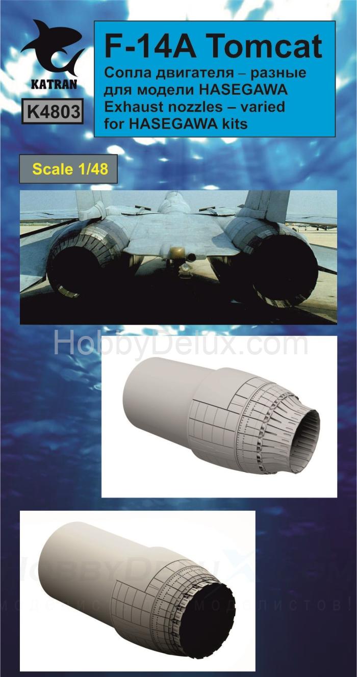 KATRAN 4803 Сопла двигателя F-14A Tomcat (разные) KAT4803