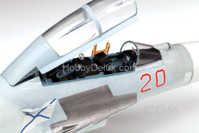 Российский учебно боевой самолет Су-27УБ ZV7294